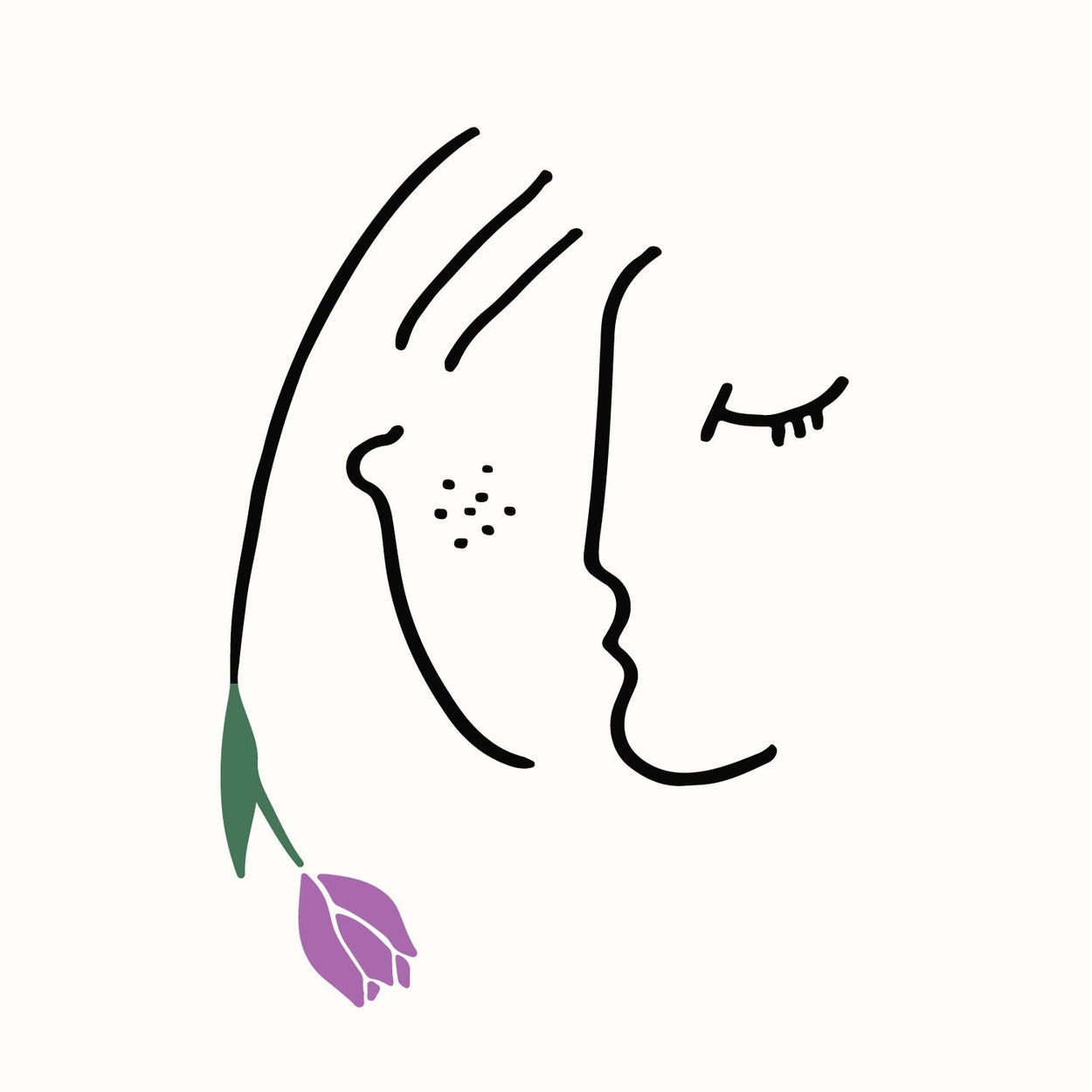 Logo de Florine est Micheline pour le printemps
