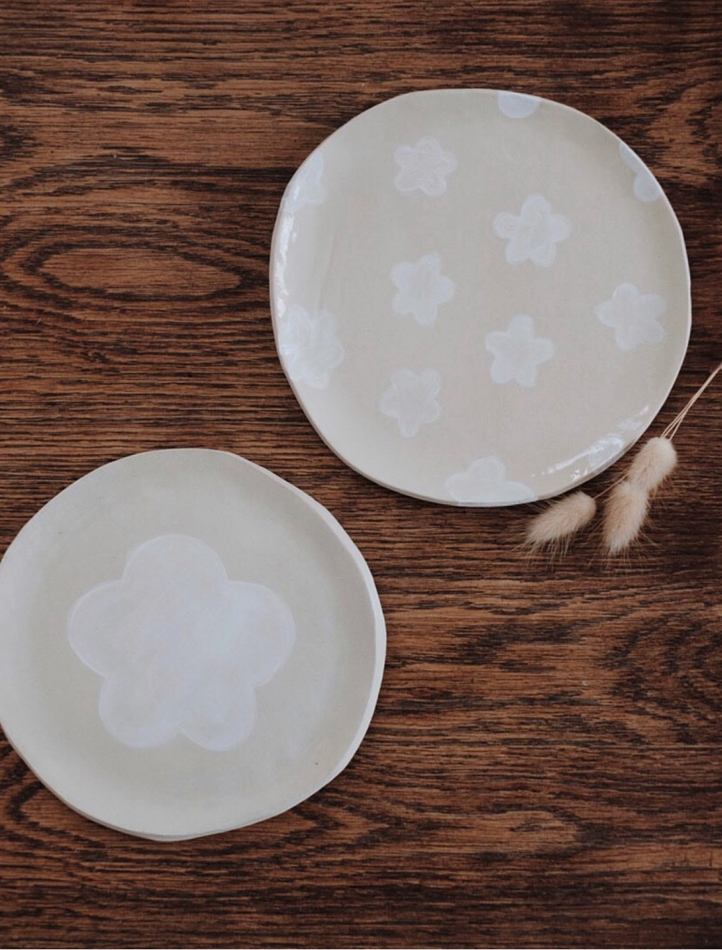 Duo d'assiettes en céramique